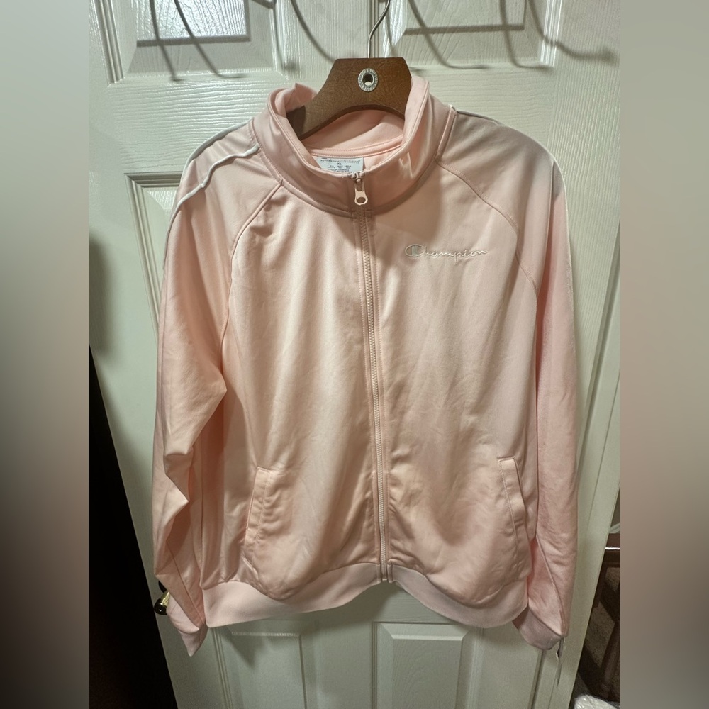 Champion Women's Light Pink Bomber Jacket